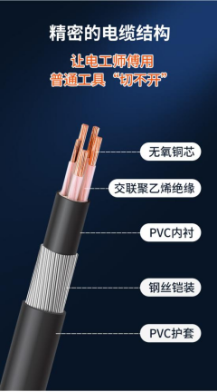 钢丝铠装电缆的结构与应用